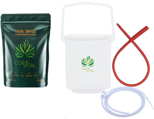 Coffee Enema STARTER KIT - Includes 1 LB Organic Coffee Enema