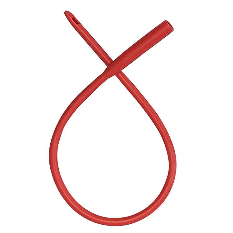 Coffee Enema Colon Latex Tube | 20F Red - Pack of 3